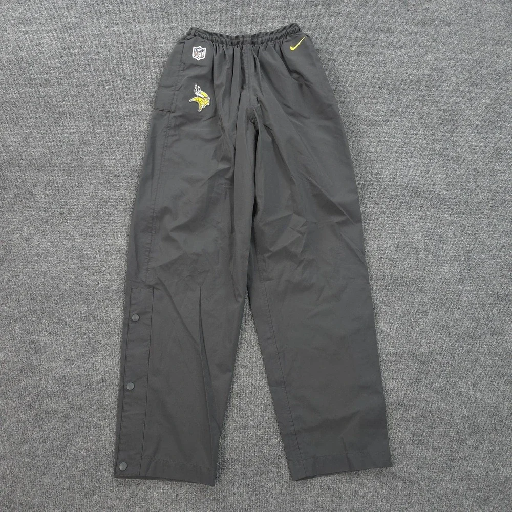 Minnesota Vikings Pants‎ Mens L Black NFL Football Nike Warm Up Team Issued